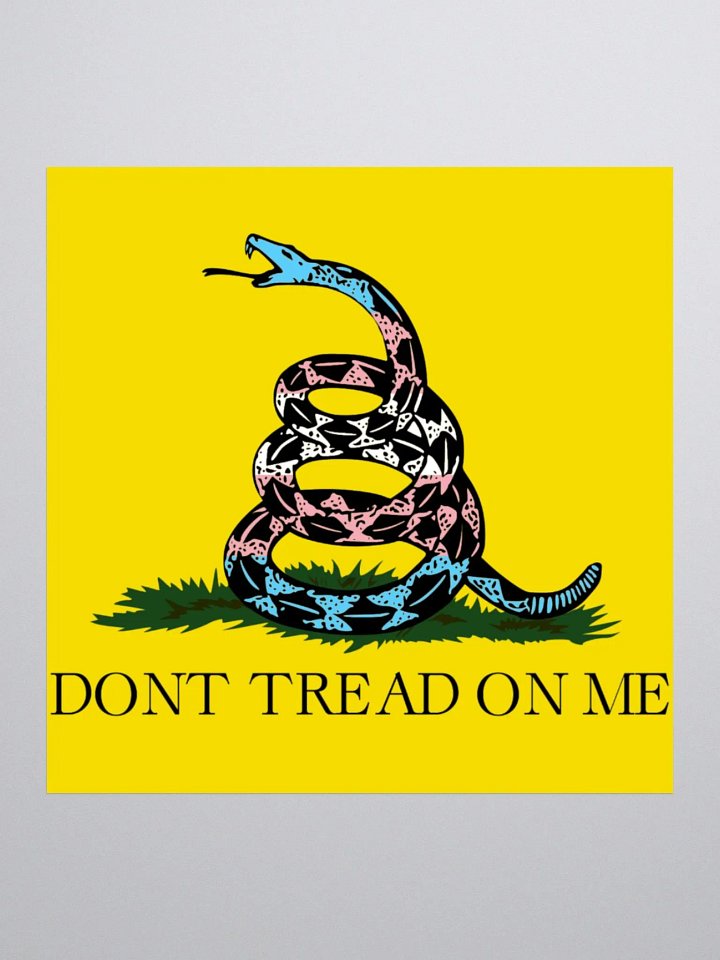 Trans Gadsden Sticker product image (2)