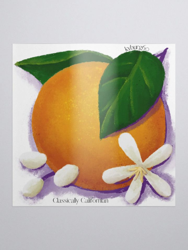 Kyburg60 - Classically Californian Sticker product image (1)