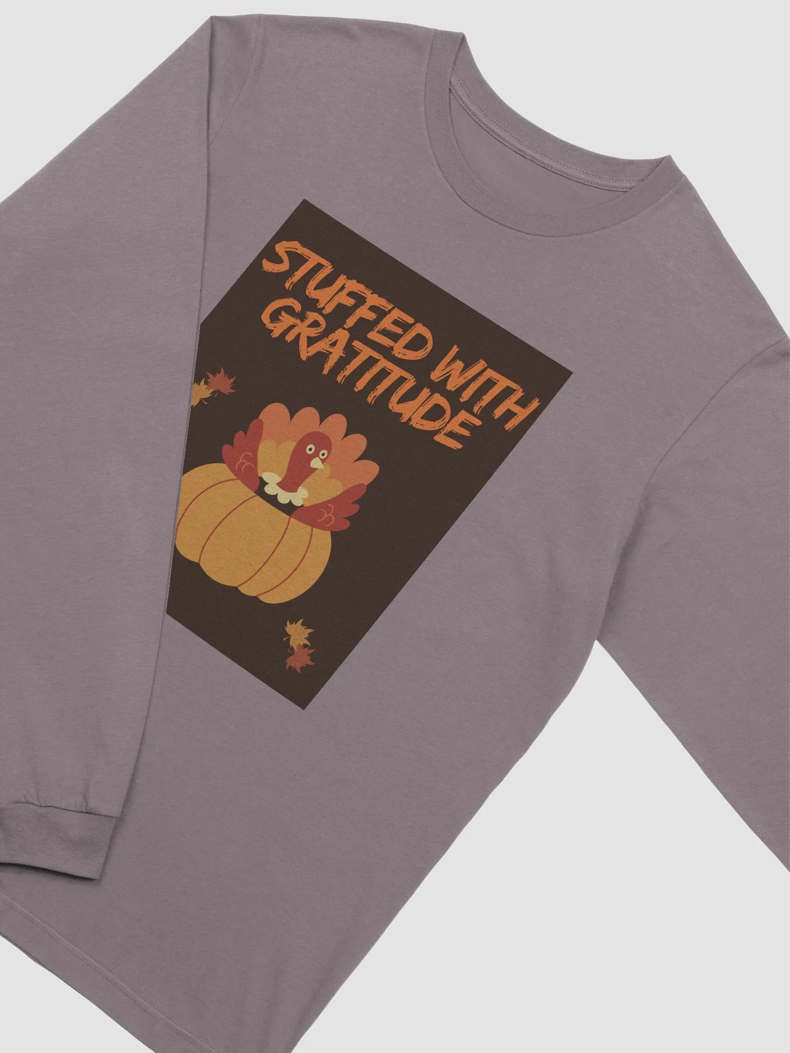 🦃🍁 THANKSGIVING FUNNY TEES 4 U FOR WOMEN - “Stuffed with Gratitude.” product image (3)