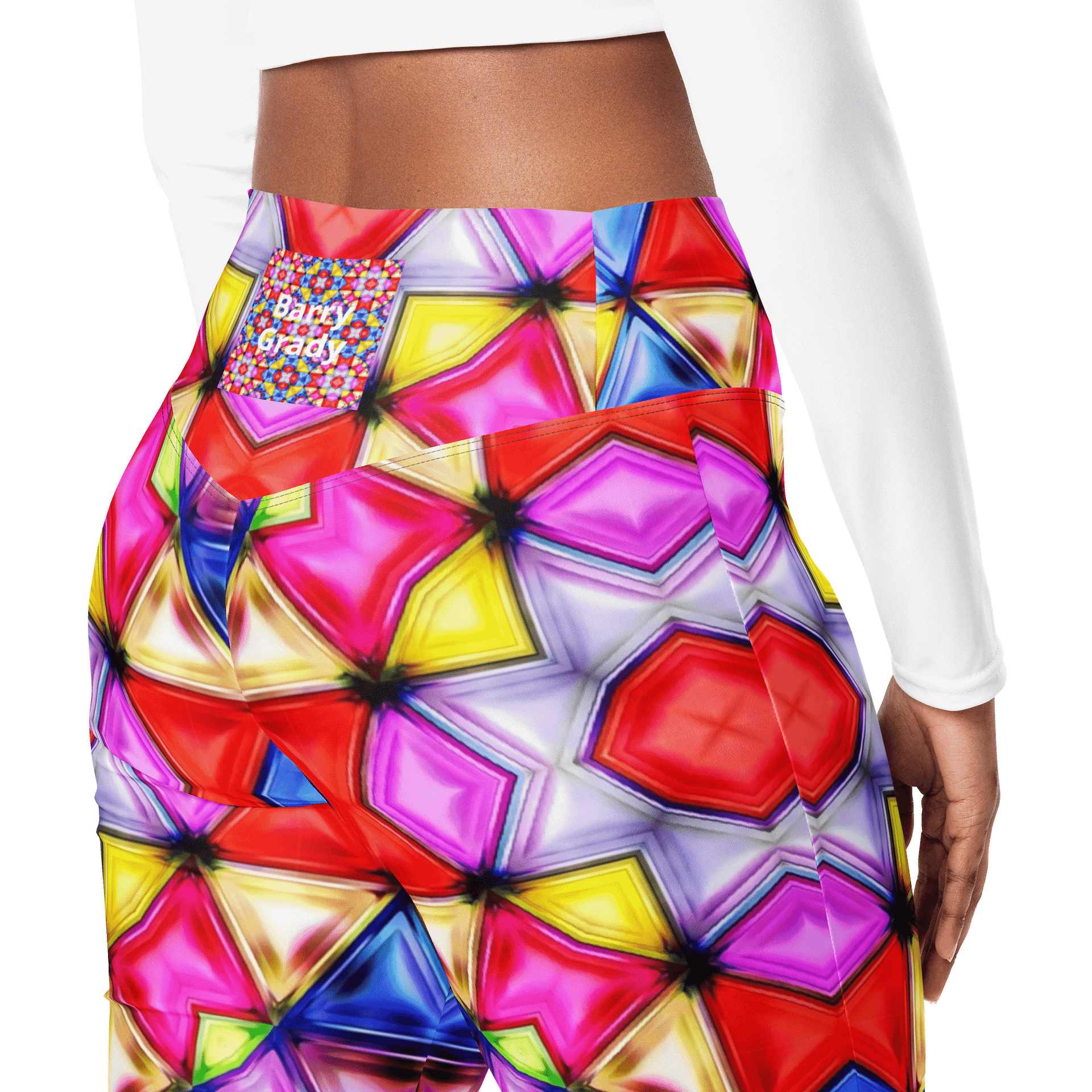 Barry Grady 'Vibrant' Flare Leggings product image (5)
