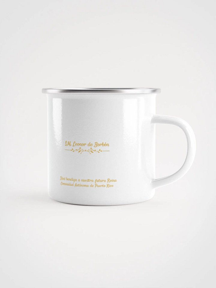 Taza esmaltada - (diseño pop) Dios bendiga a nuestra futura Reina product image (2)