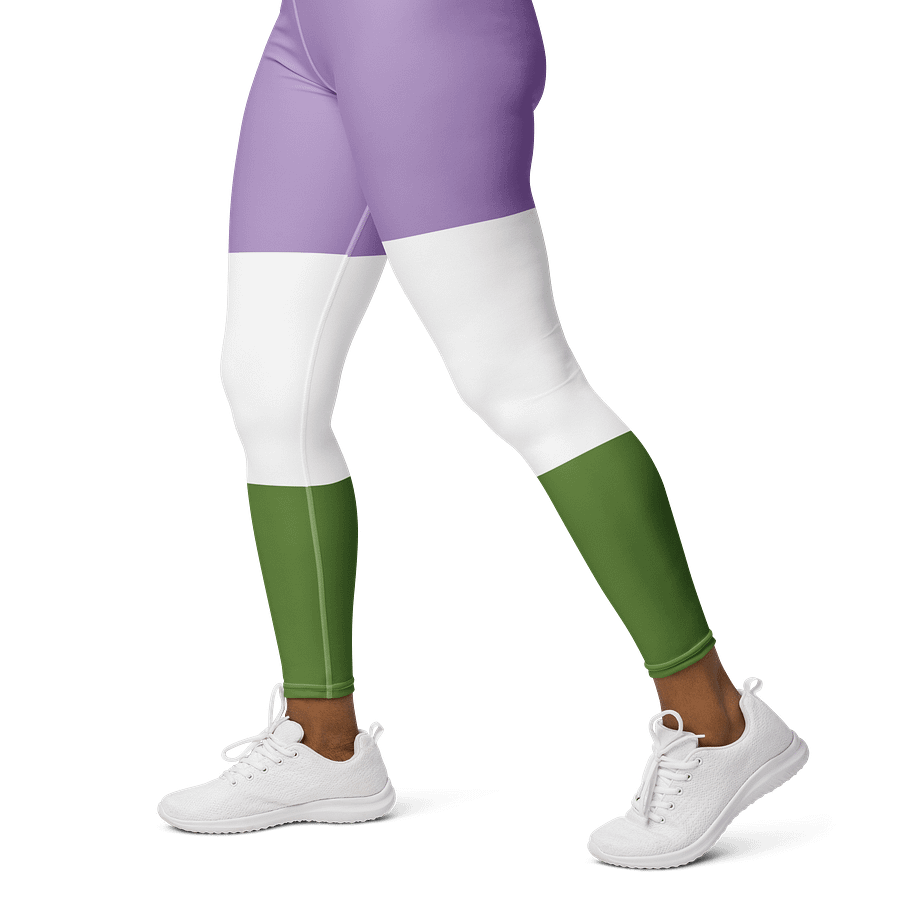 Genderqueer Pride Flag Leggings product image (3)