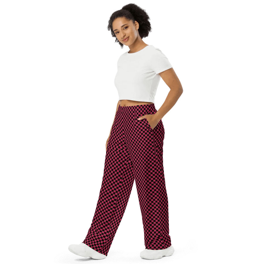 Premium Red Checkered Pants product image (5)
