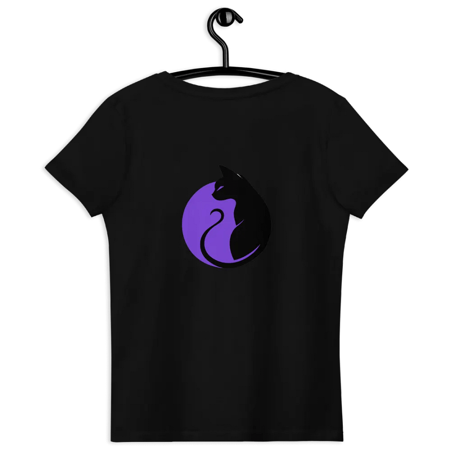 KawaiKitten Fitted Black Tee product image (4)