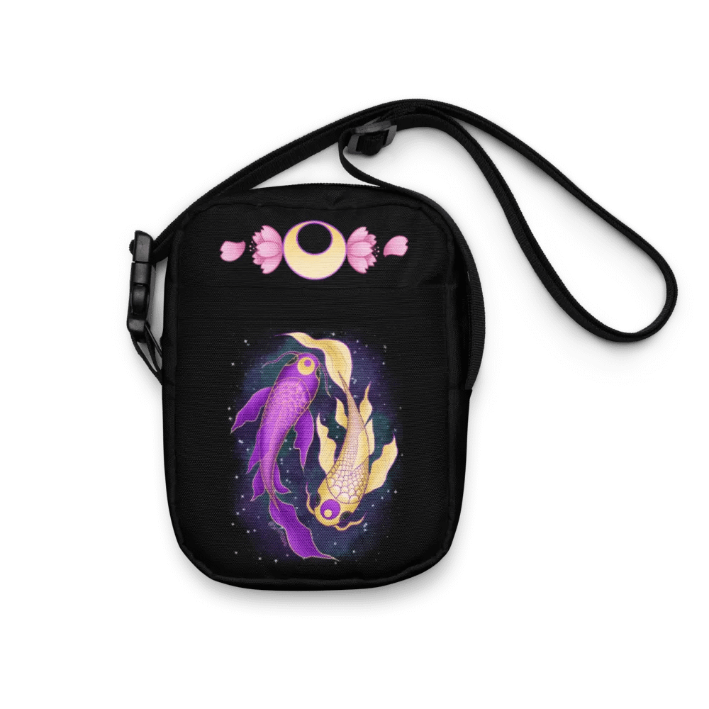Moonie Koi & Blossoms Crossbody Bag product image (5)