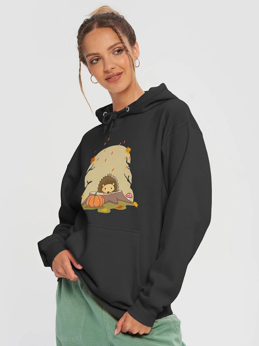 🍂 Autumn Hedgehog Shirt | Cute Fall Forest Animal Shirt | Cozy Woodland Vibes product image (3)