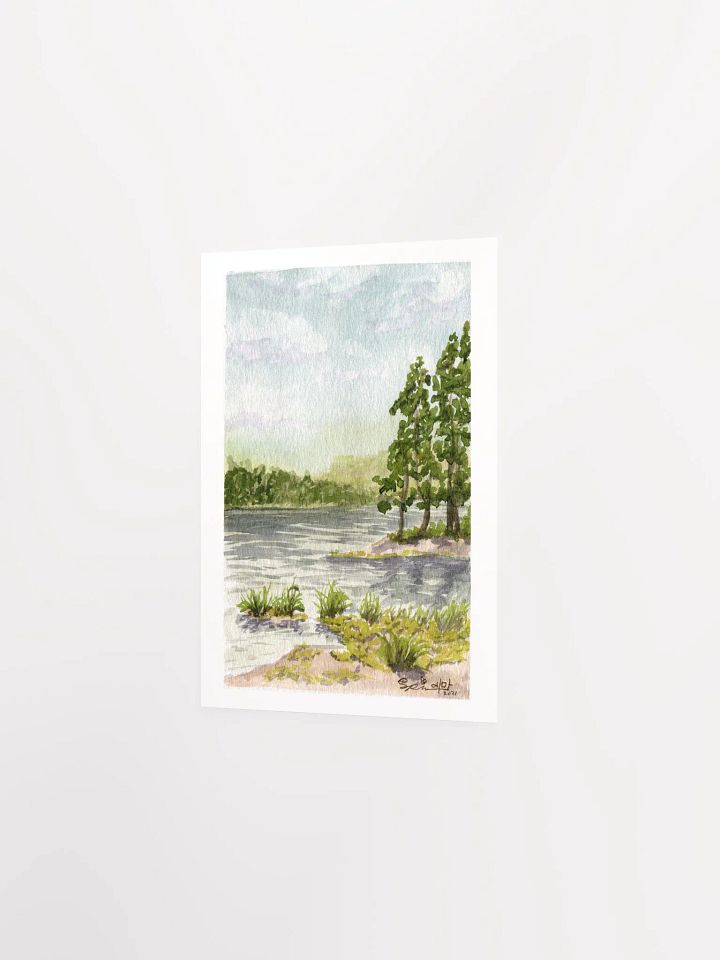 Riverside Vibes Watercolor Print product image (6)