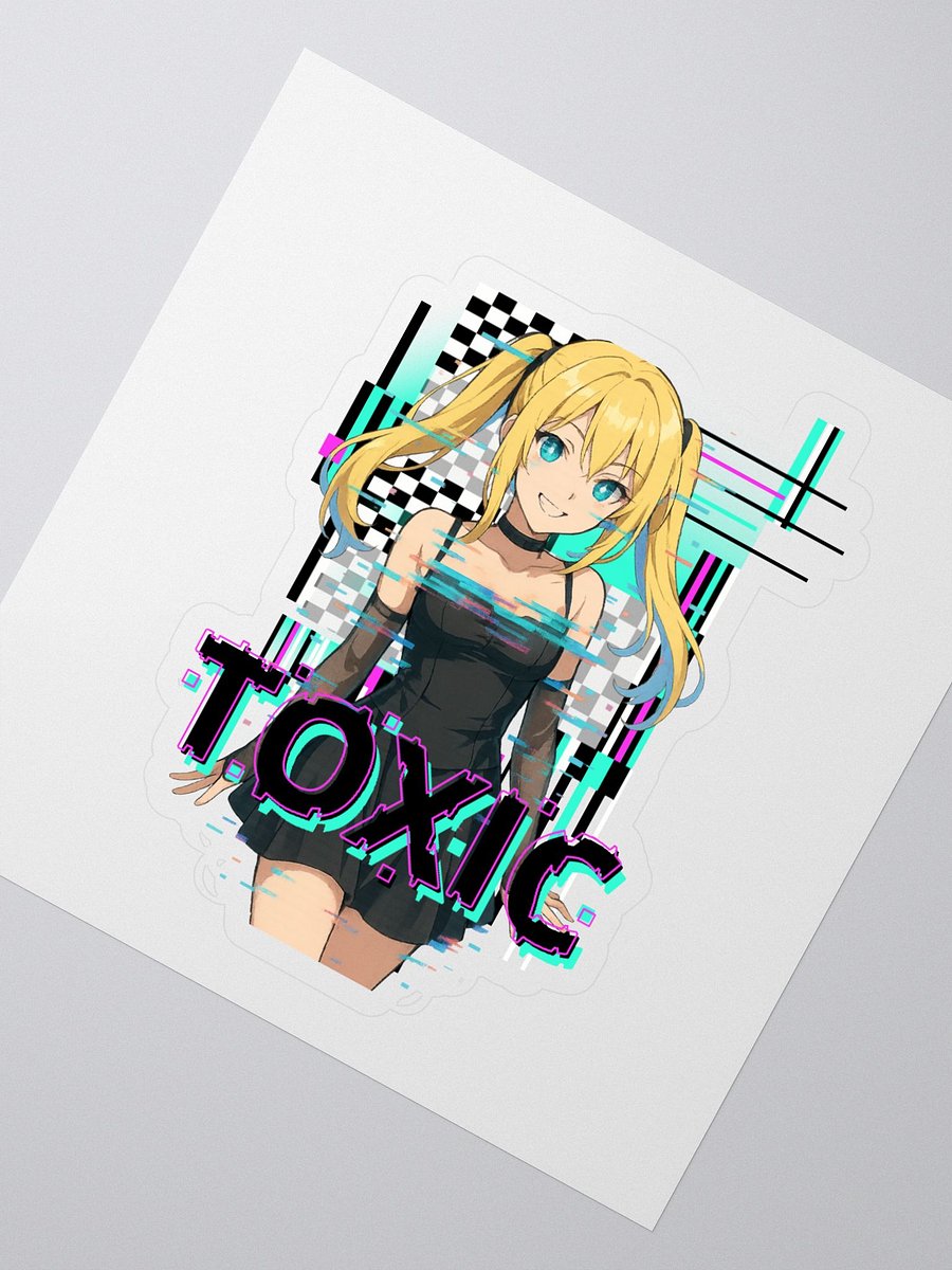 "Toxic" An//i Sticker product image (2)