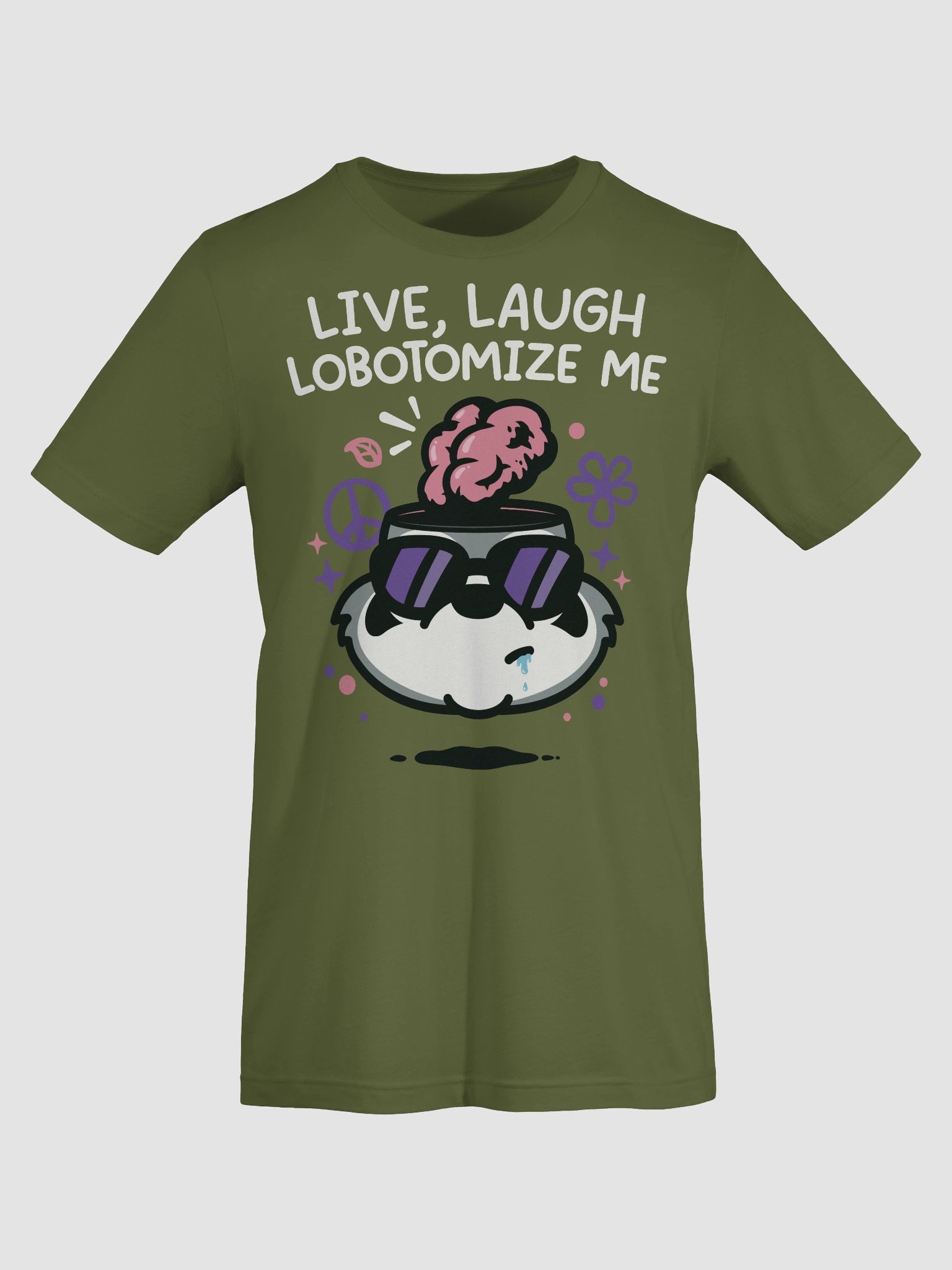 Live Laugh Lobotomize Athletic Tee product image (74)