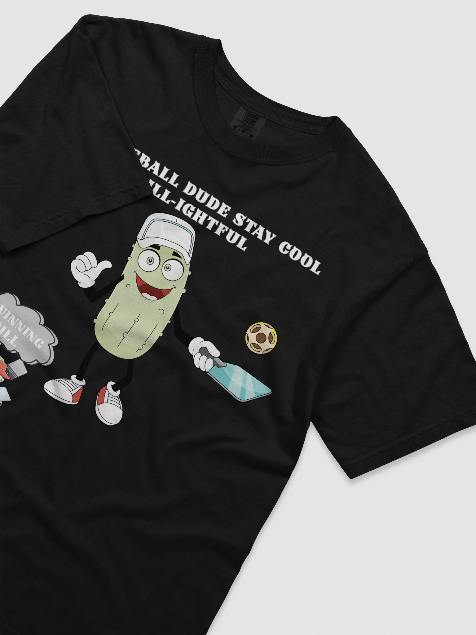 Pickleball Cool Dude Heavyweight T-Shirt product image (59)