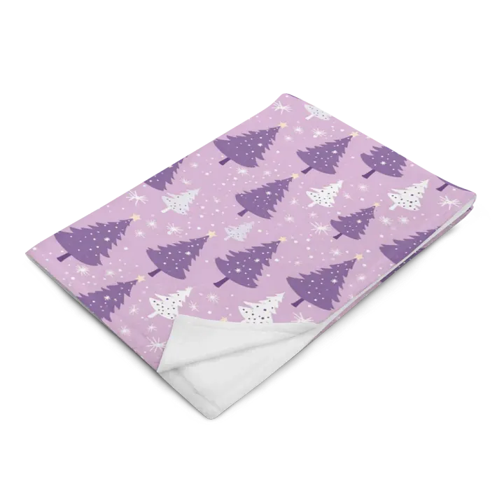 Purple Trees Blanket product image (2)