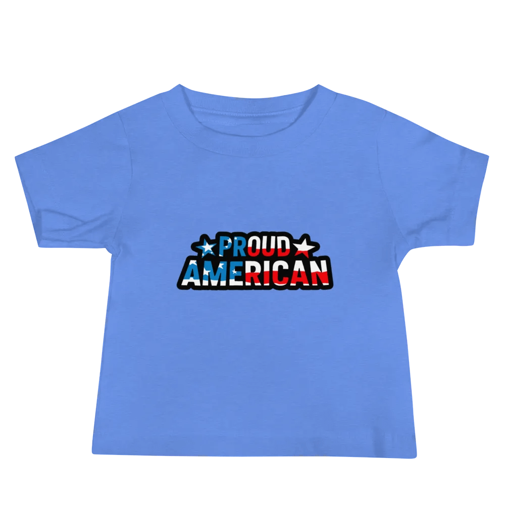 Baby T-Shirt: Proud American product image (3)