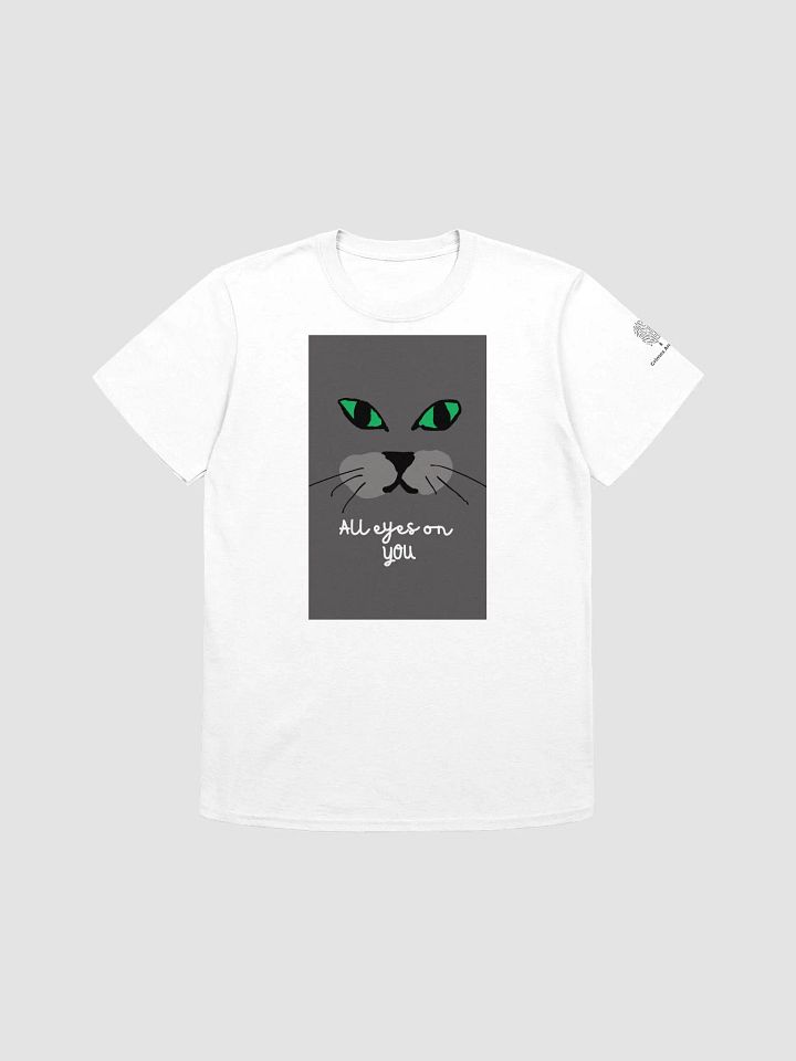 All Eyes On You Artistry T-Shirt in White product image (1)