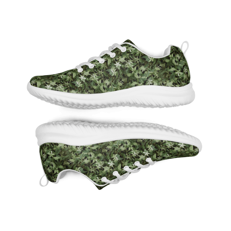DARK GREEN CAMO PATTERN WOMEN'S ATHLETIC SHOES product image (10)