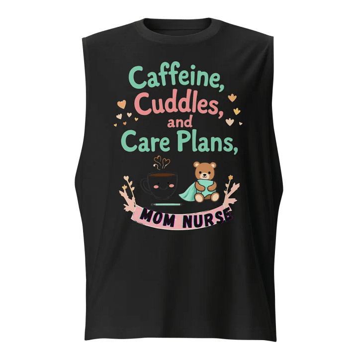Caffeine & Cuddles Mom Nurse Tank product image (1)