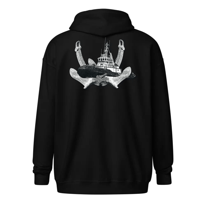 Twin Anchor Marco tug Zip Hoodie product image (1)
