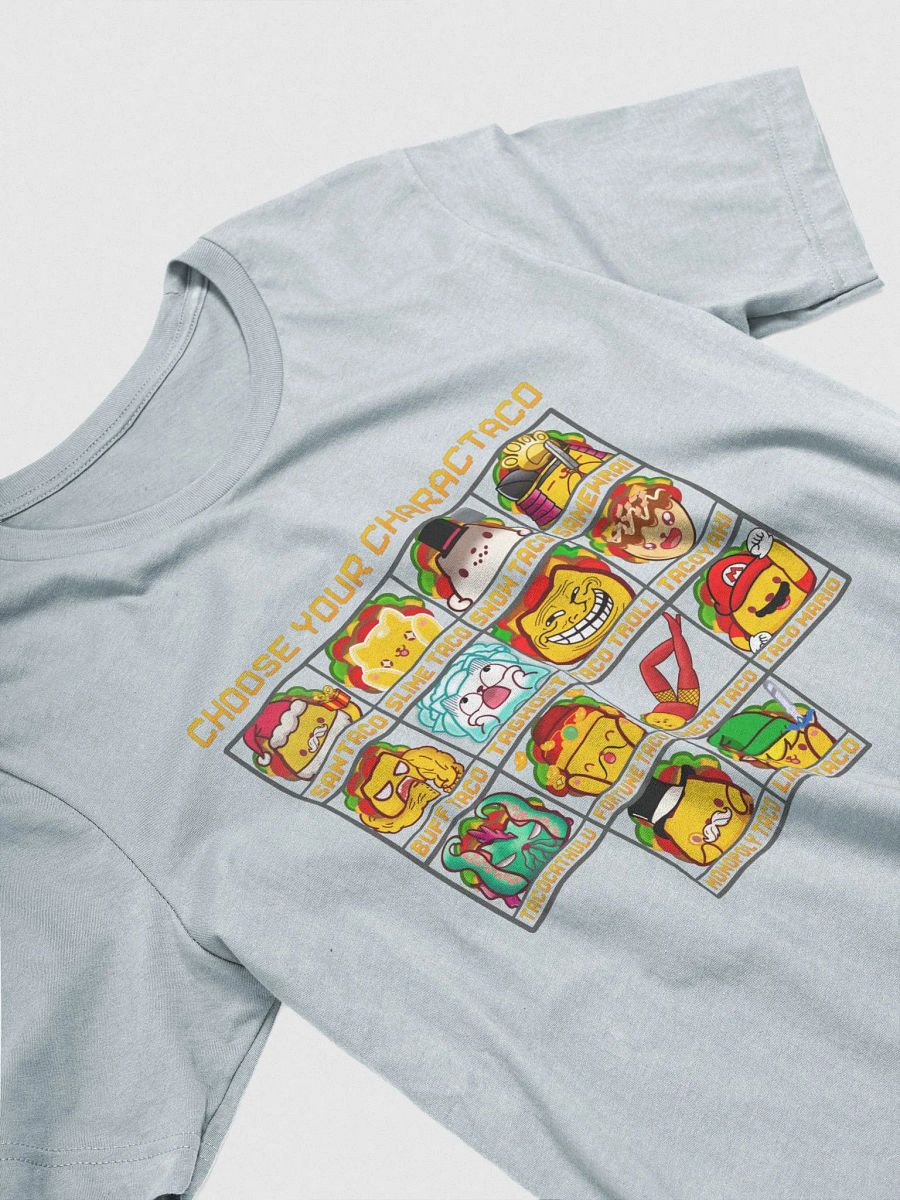 Choose Your Charactaco Retro Arcade Bella+Canvas TShirt White product image (15)