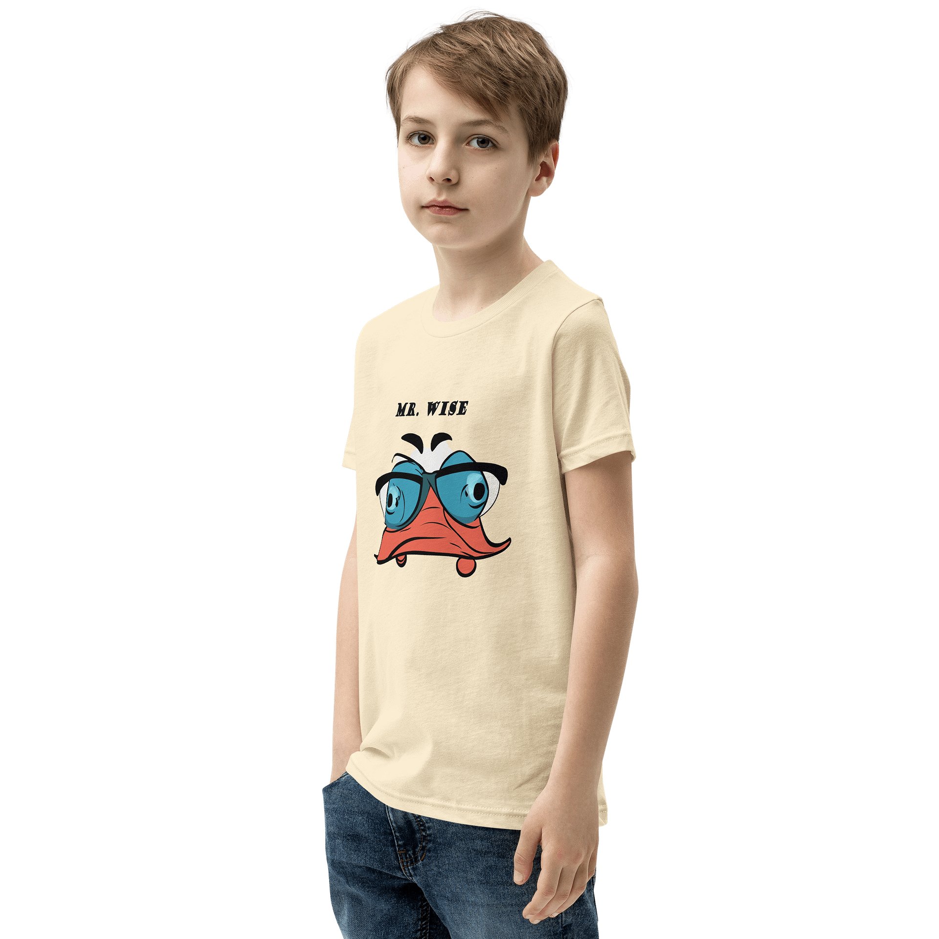 Mr. Wise Bella Youth Short Sleeve Cotton T-Shirt product image (3)