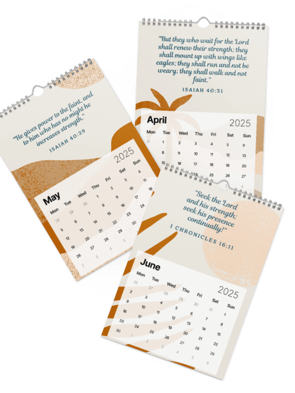 2025 Strength & Hope Wall Calendar product image (3)