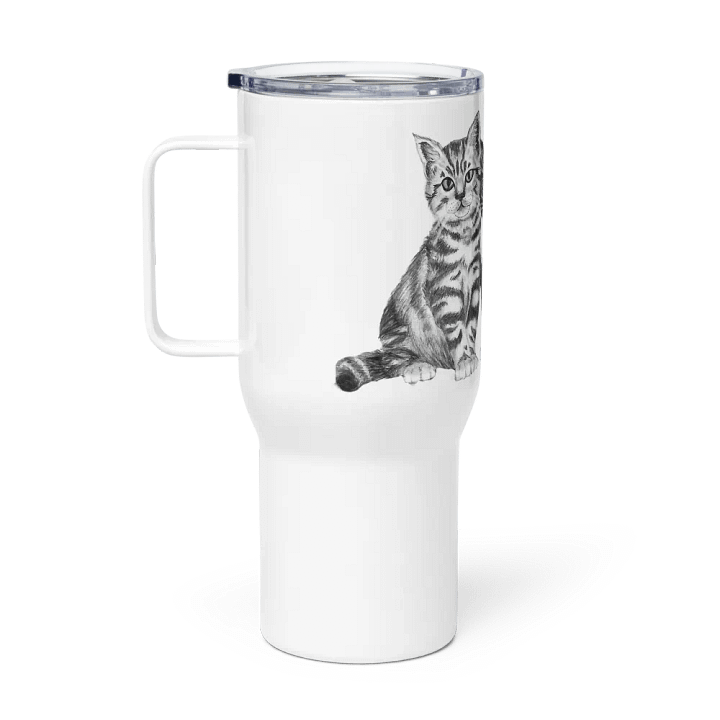 Kittens Drawing Travel Cup product image (1)