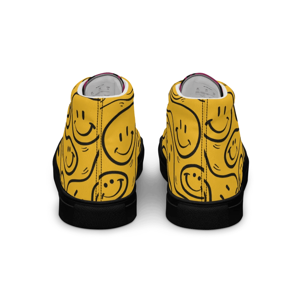 Women's High Top Canvas Shoes: 