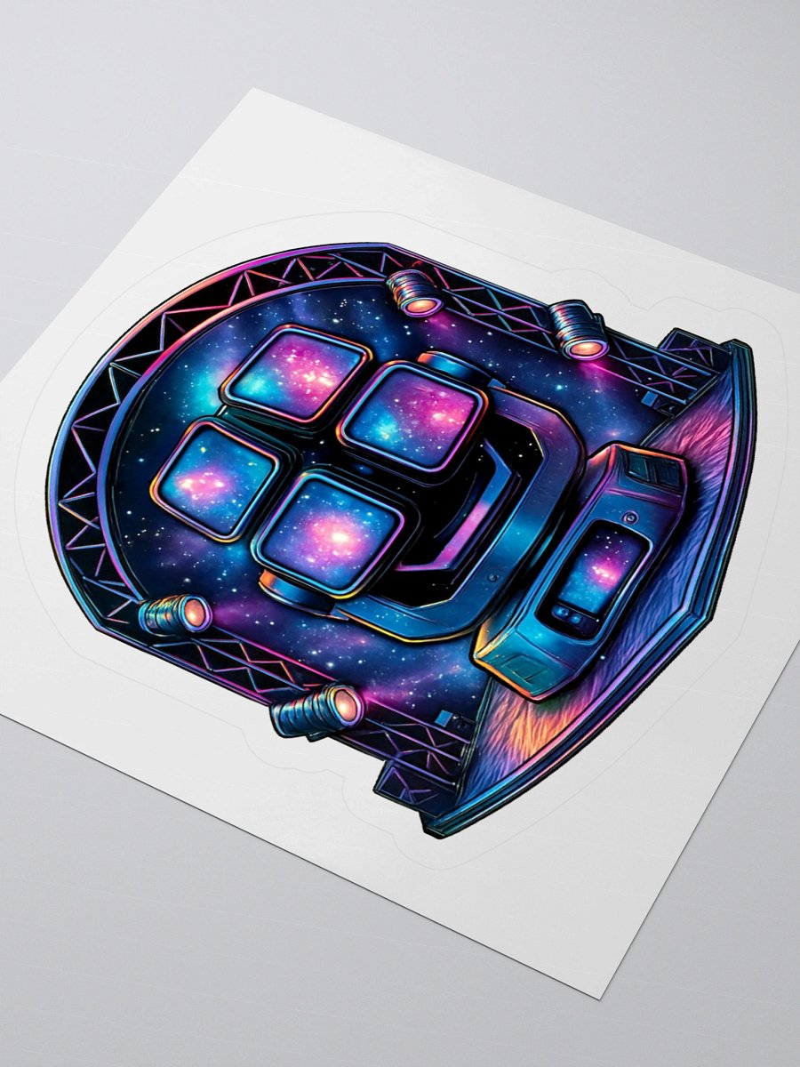 Theatrically Jerry: "Cosmic Quad" Moving Head Wash Light Stickers product image (3)