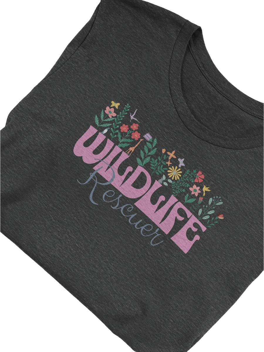 Wildlife Rescuer Tee, Wildlife Lover Gift, Animal Rescue T-shirt product image (2)