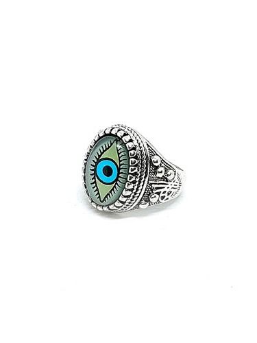 SALAM & SONS Official Evil Eye Protection Ring for Men and Women product image (3)
