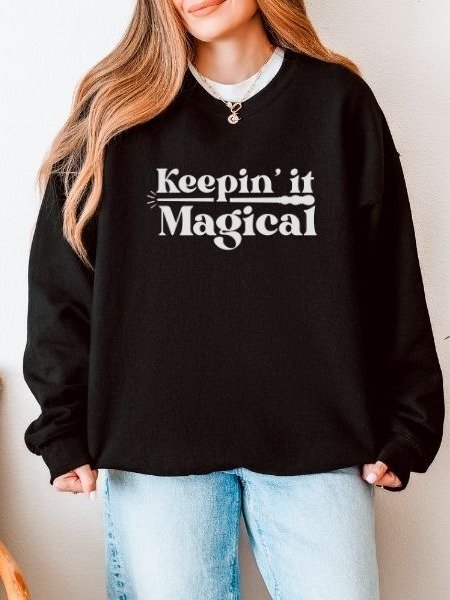 Be Magical Cozy Fall Minimalist Sweatshirt product image (3)