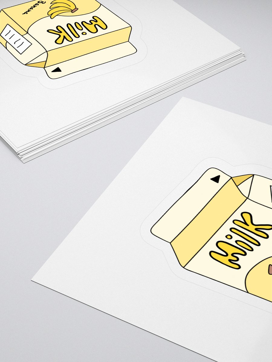 Banana Milk Sticker product image (4)