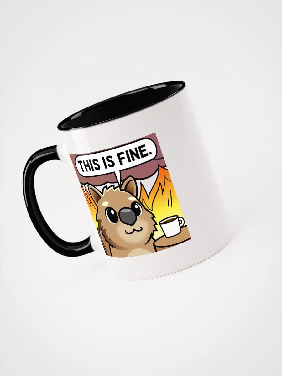 "This is fine" Coffee Mug product image (3)