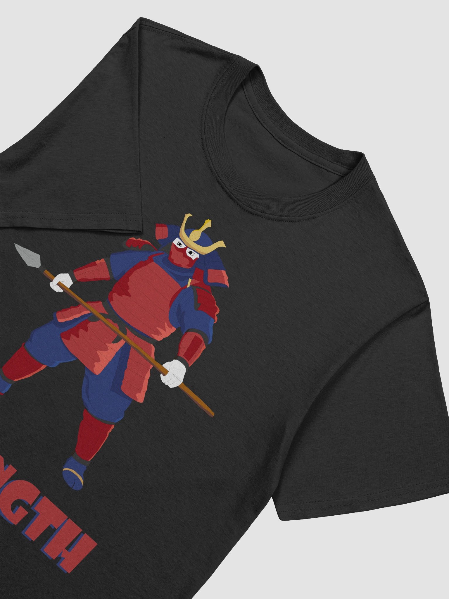 Samurai Wojak Funkmation Cartoon Colorful Style Strength Tee product image (7)