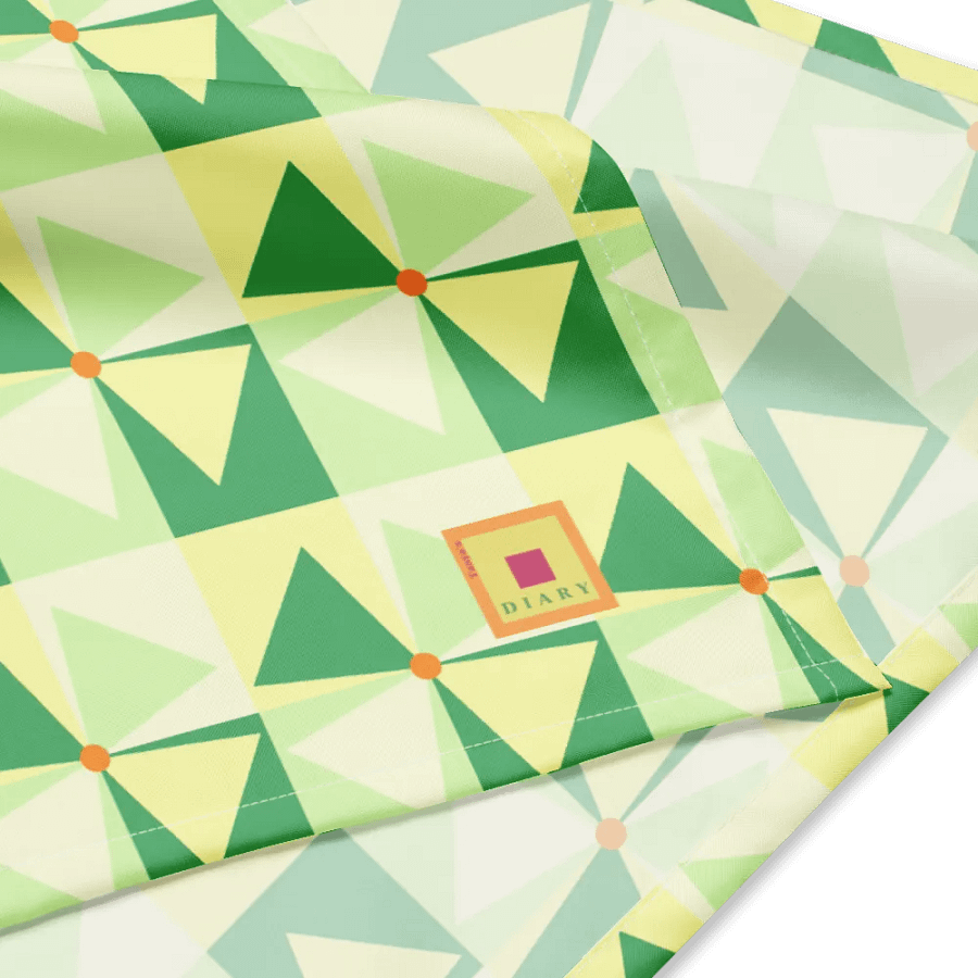 Lemon Pie Pattern Bandana product image (2)