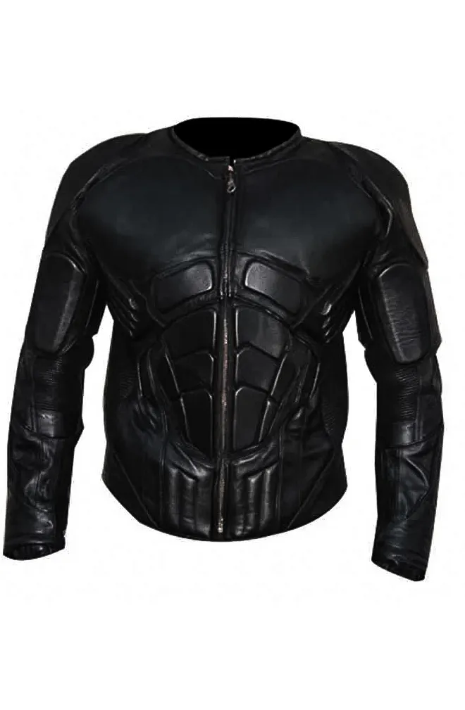 Batman leather Jacket for motorcycle ( armor, suit, gear, protection, moto equipment sports ) product image (1)