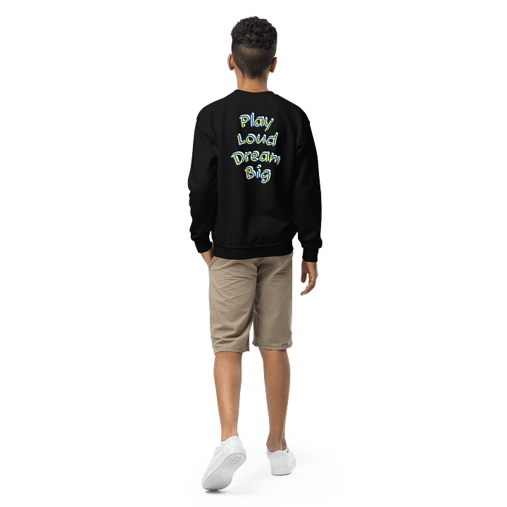 Helen Clarke "Play Loud Dream Big" Kid's Sweatshirt product image (2)