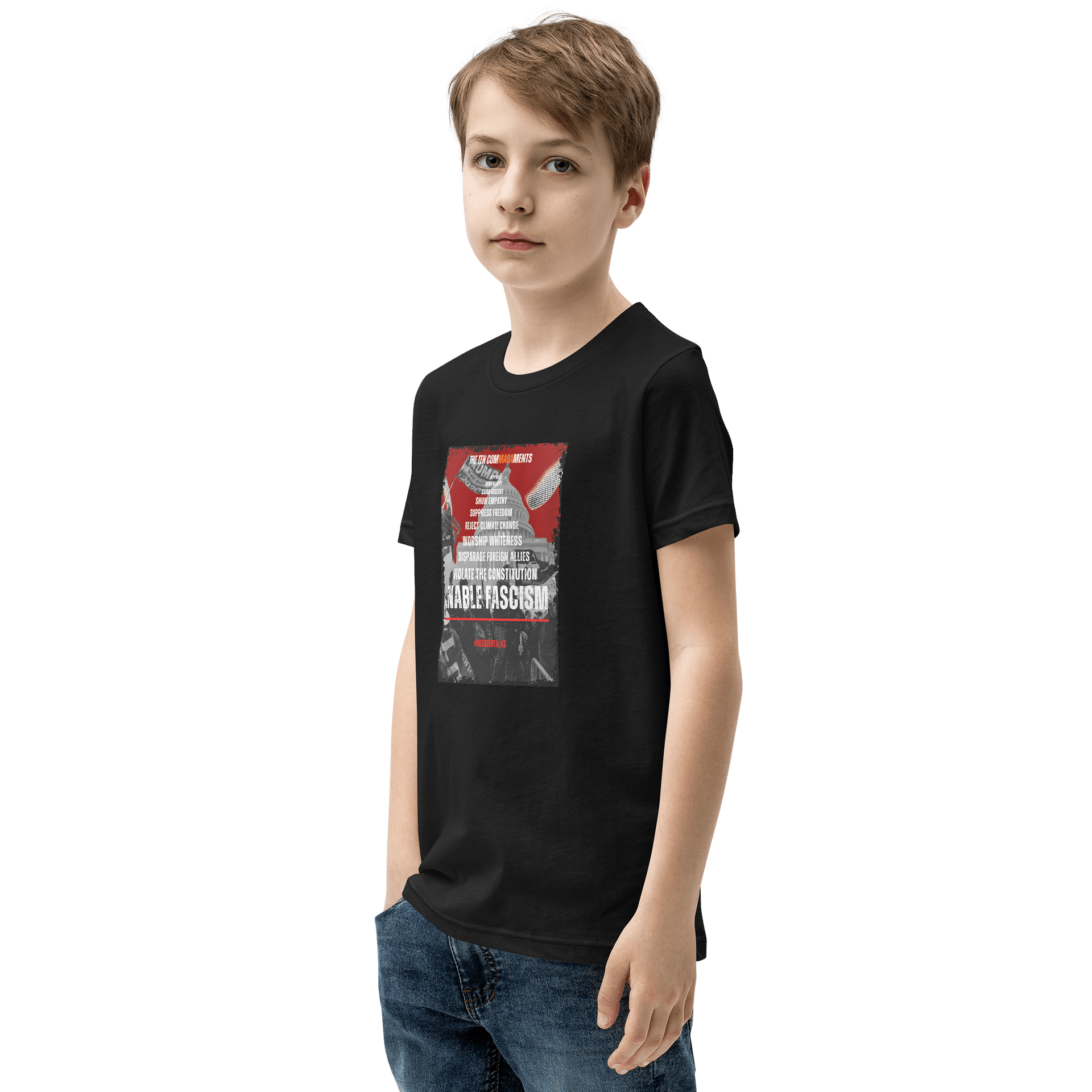 Ten ComMAGAments Kids Tee | D A R K product image (3)