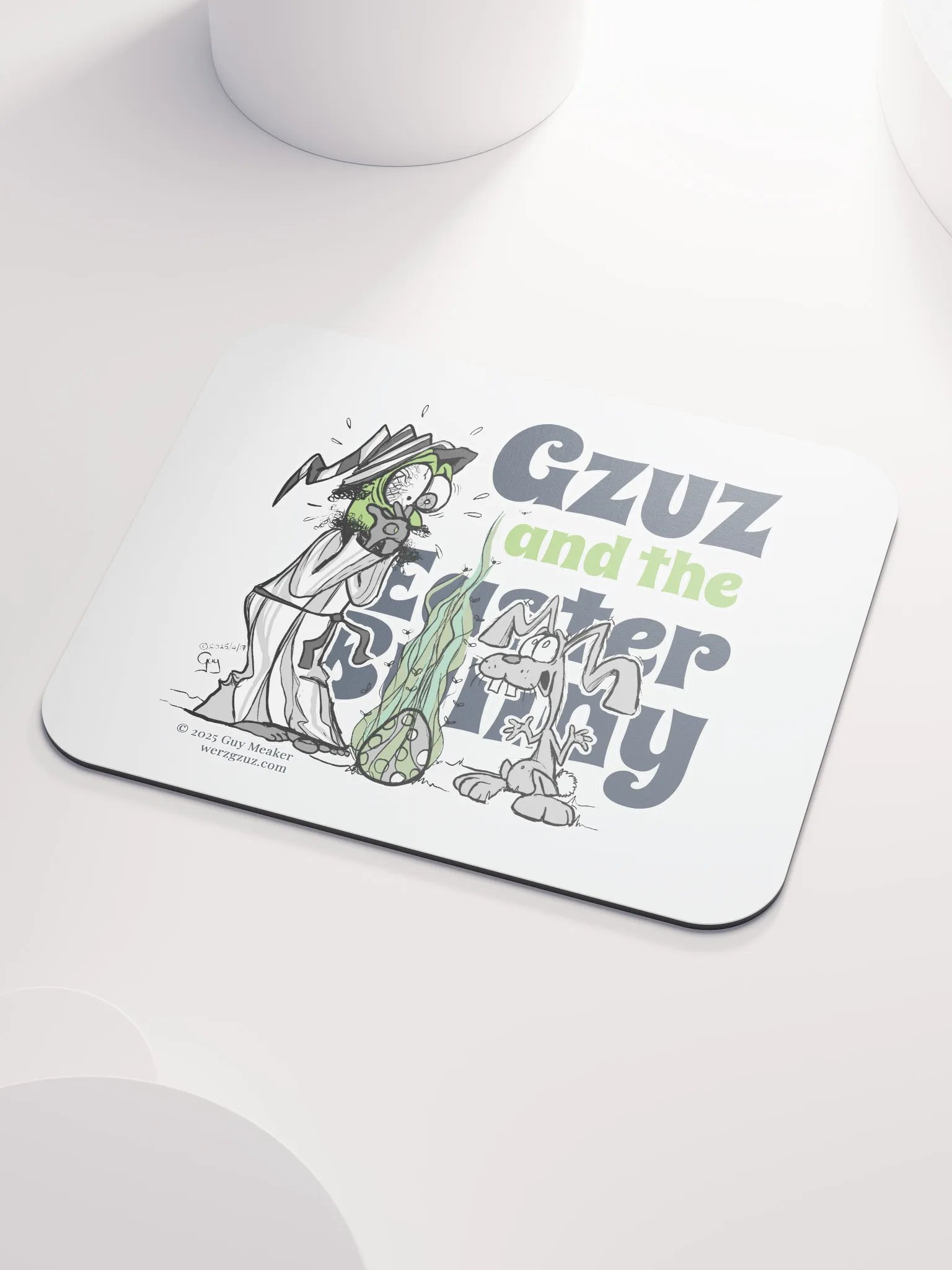 Gzuz and the Easter Bunny Mouse Pad product image (3)