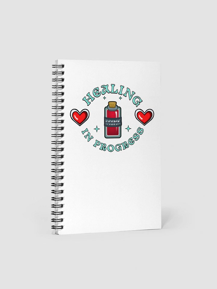 Healing In Progress Spiral Notebook product image (1)