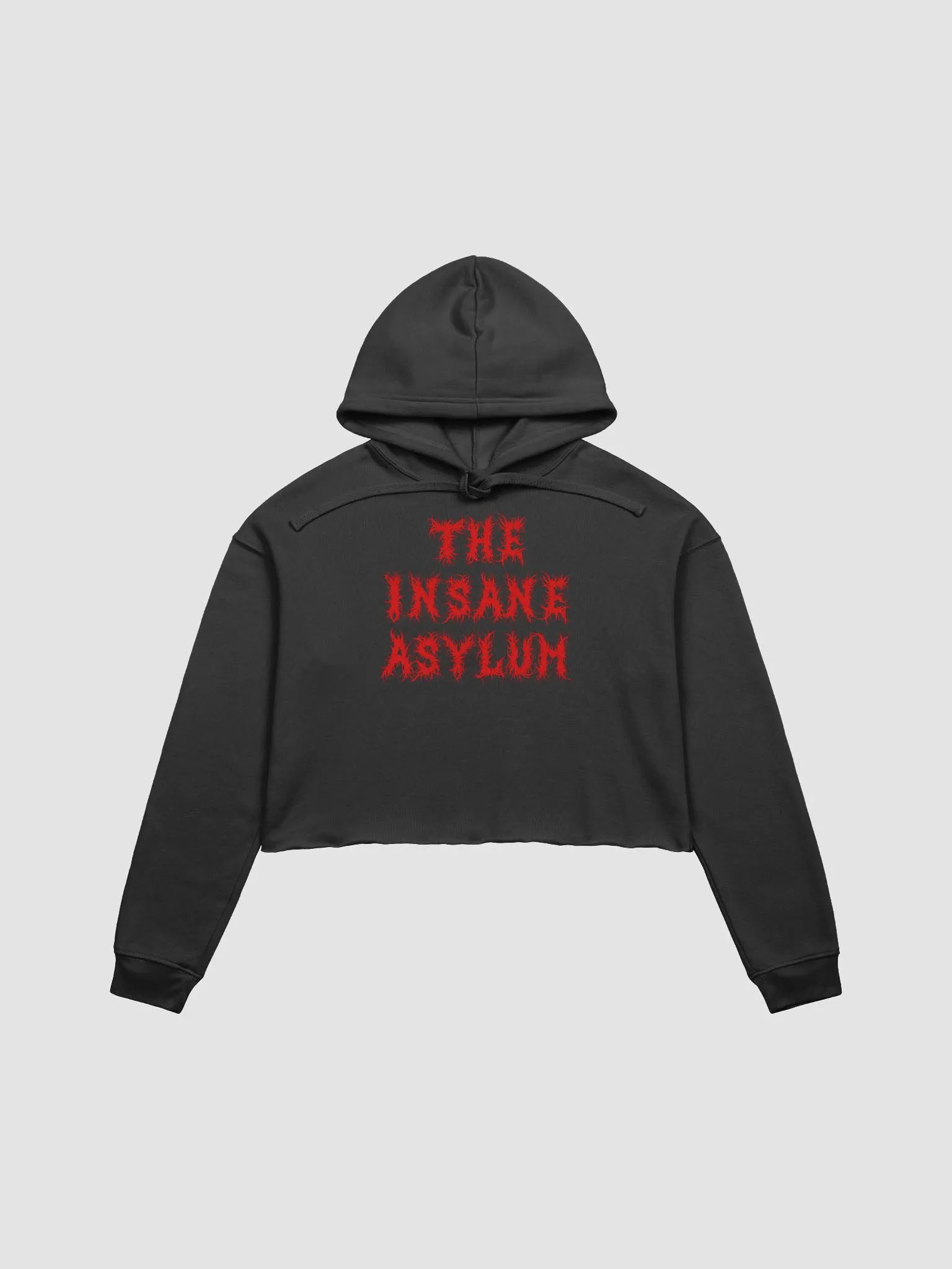 The Insane Asylum Female Crop Hoodie product image (1)