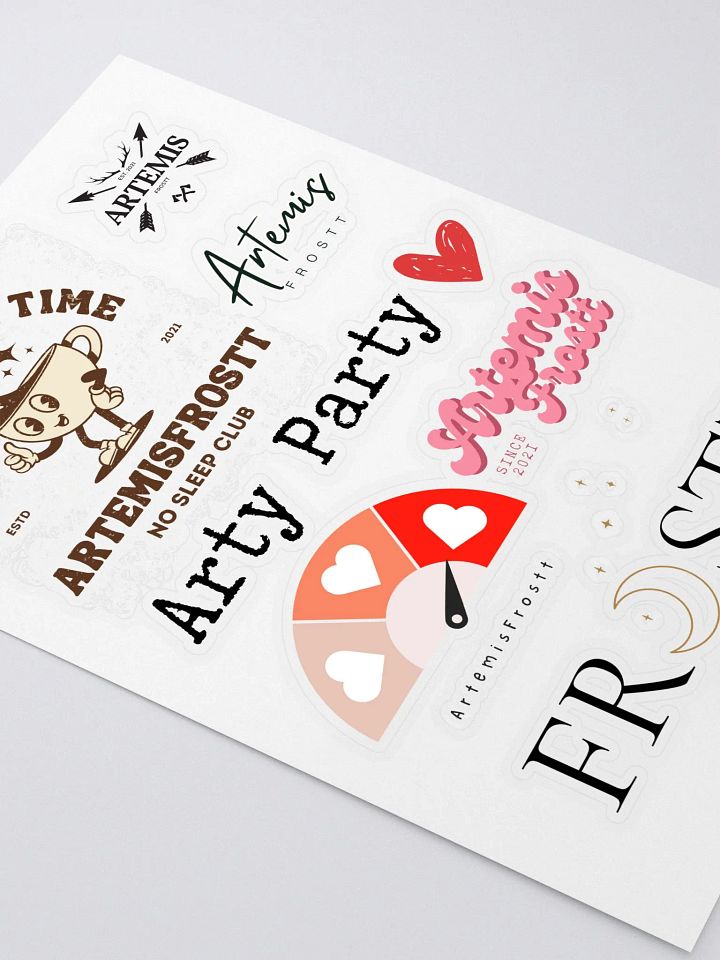 Artemis Sticker Bundle product image (2)