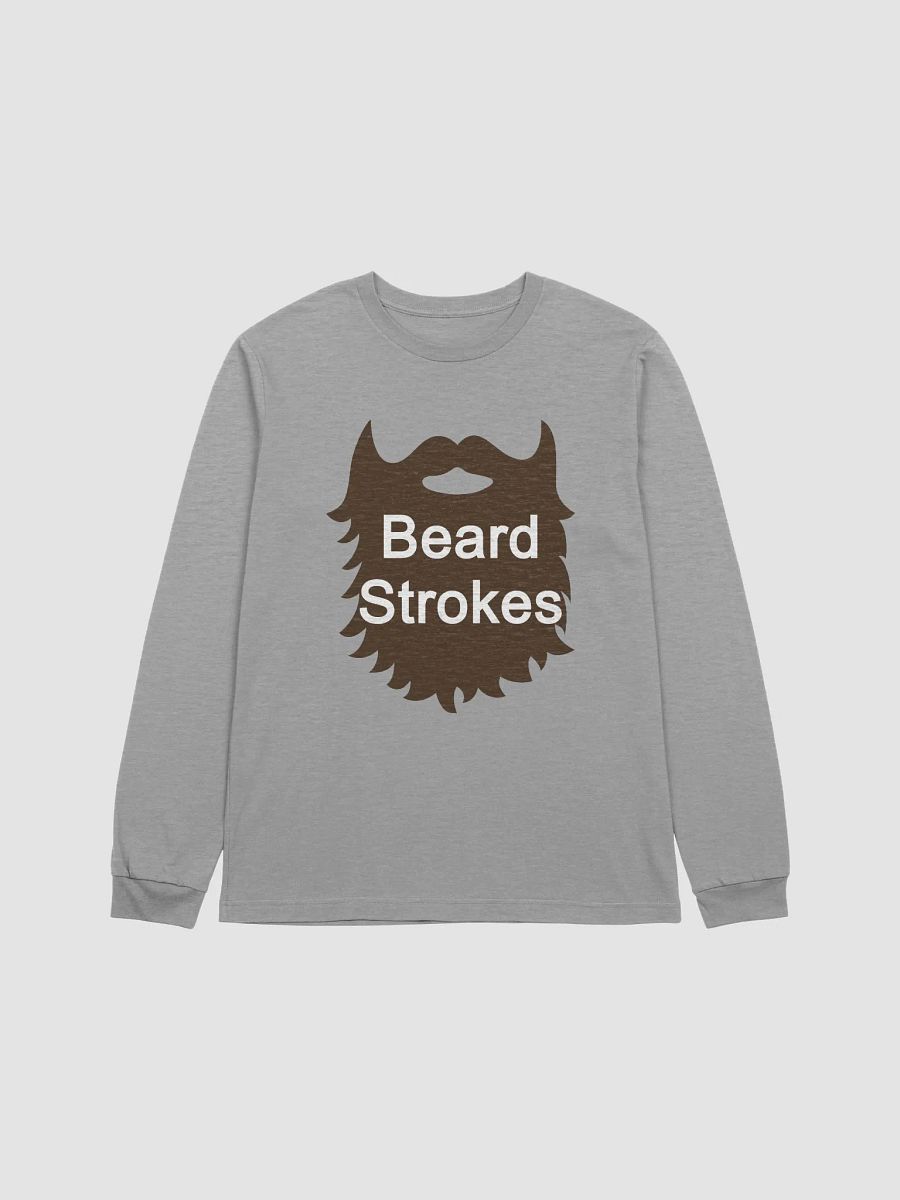 Beard Strokes Long Sleeve Shirt product image (1)