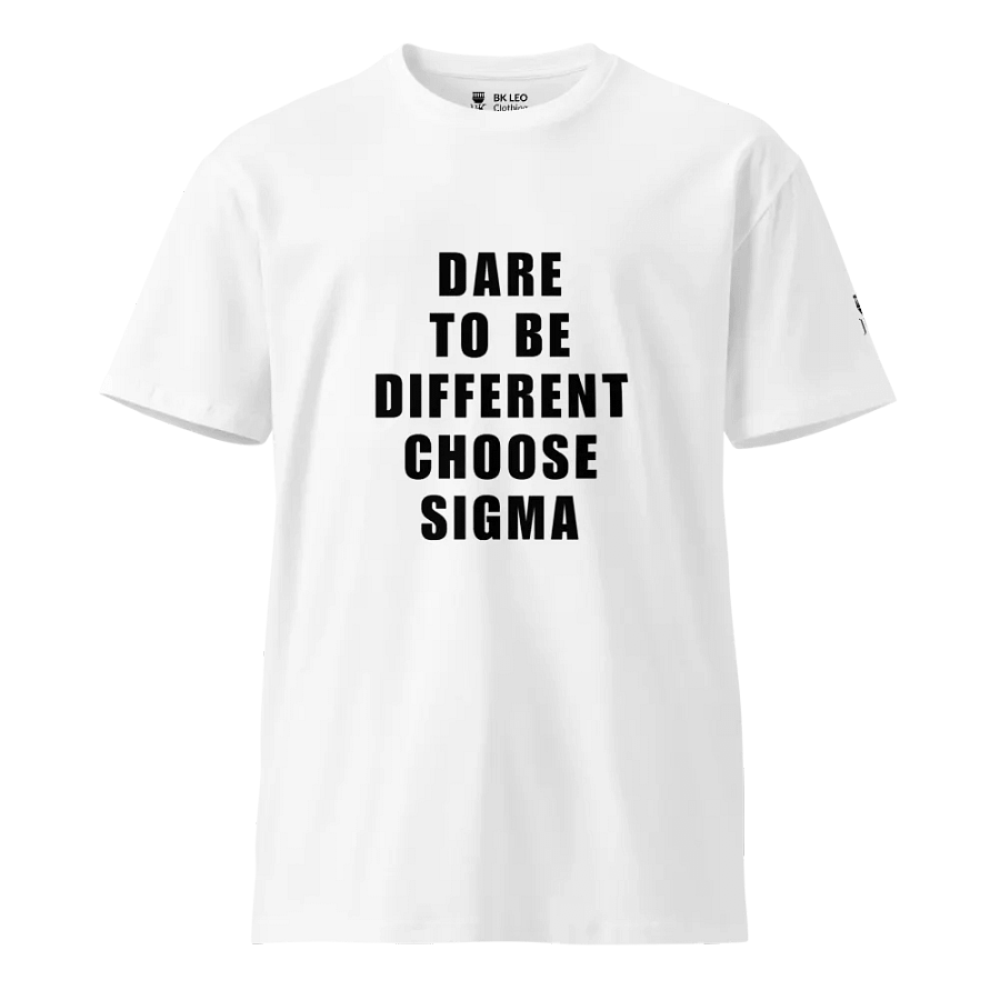 Dare to be Different Choose Sigma product image (14)
