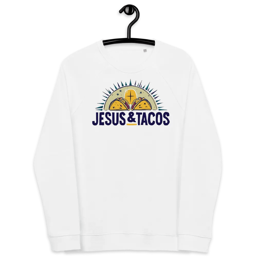 Jesus & Tacos White Sweater product image (3)