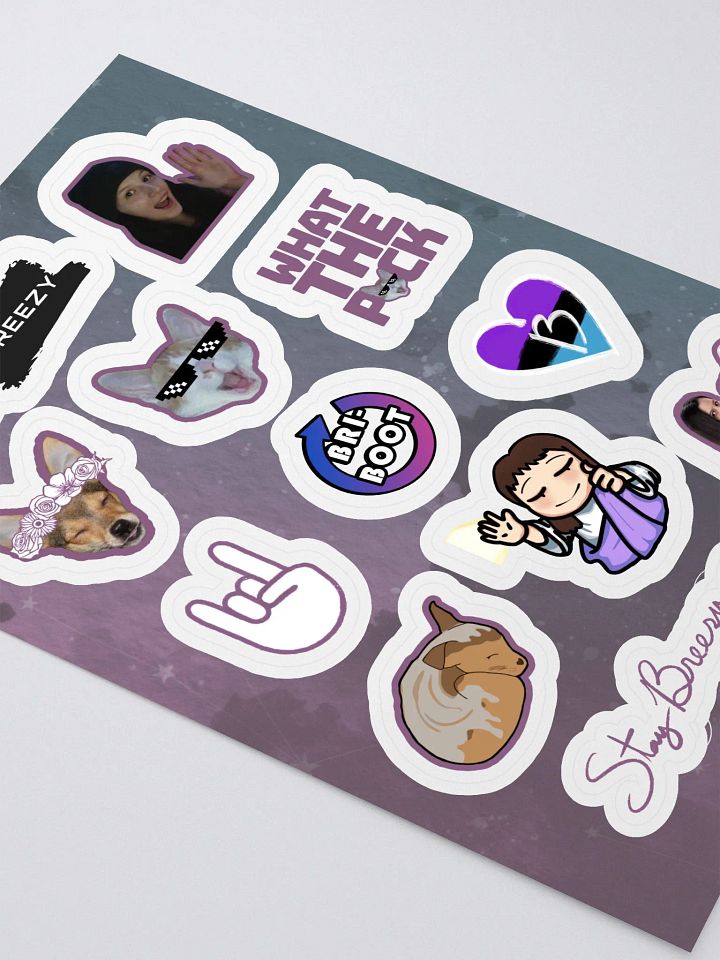 Emote Sticker Sheet! product image (2)