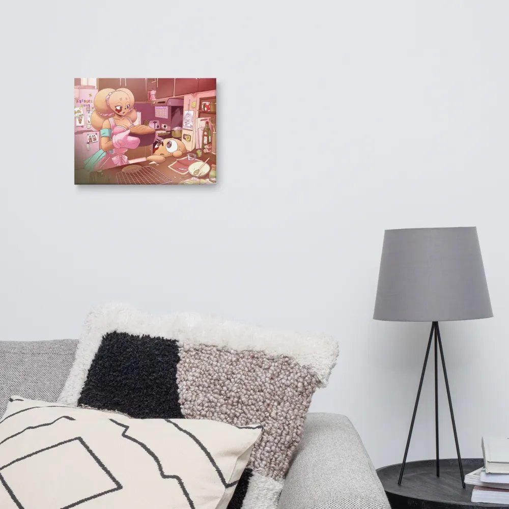 Baking with Boba Canvas Print product image (10)