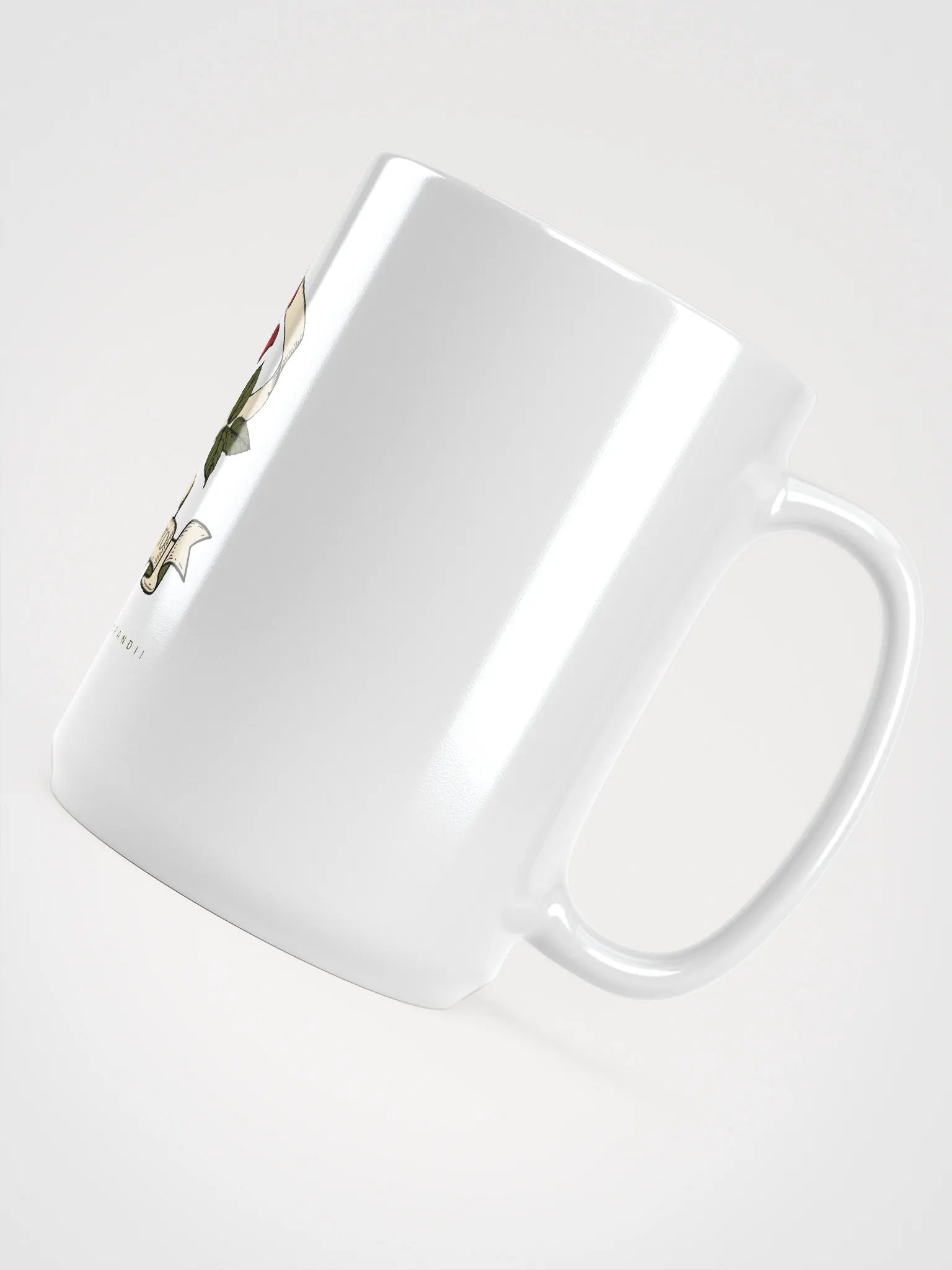 Brandiito White Glossy Mug product image (3)
