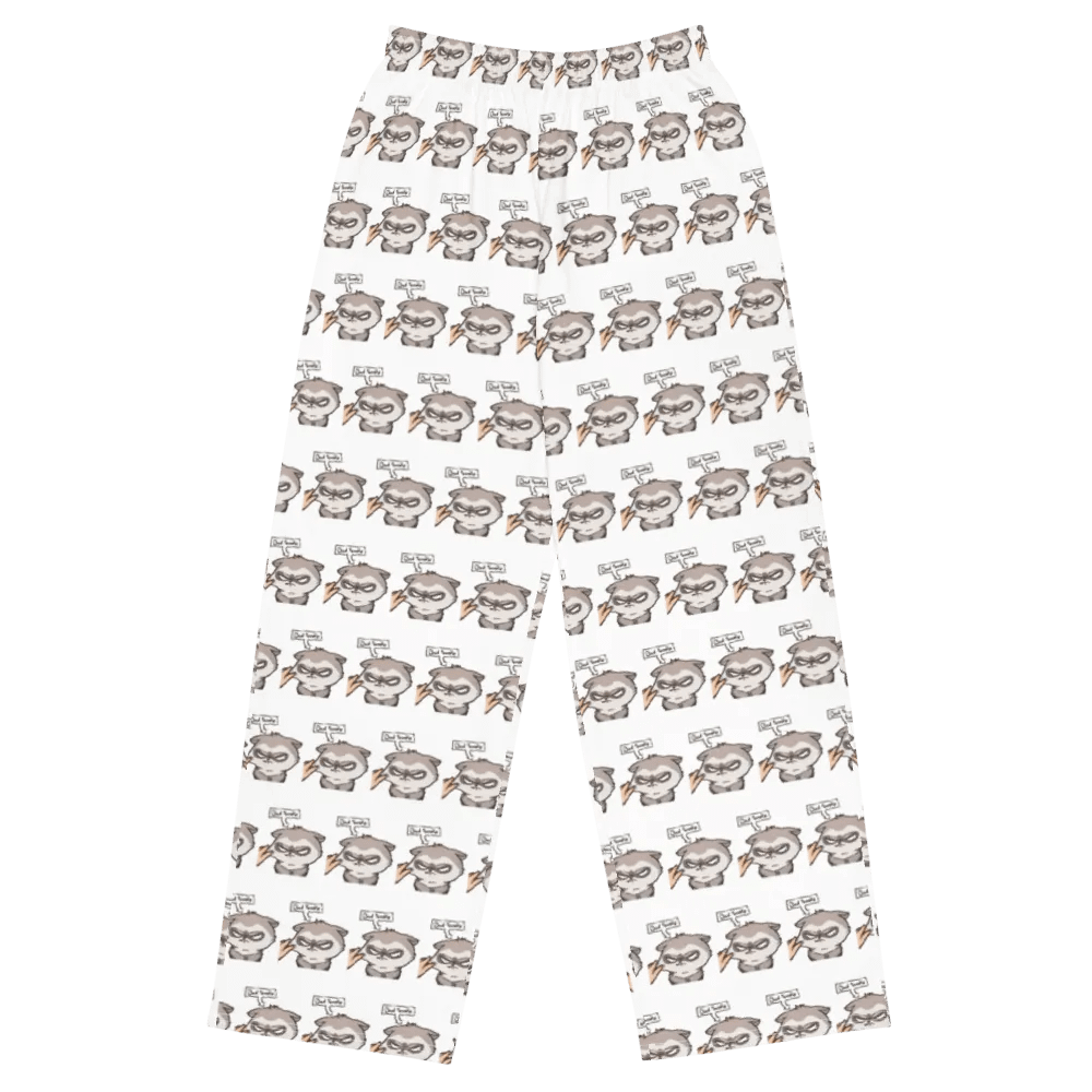 Bad Noodle All-Over Print Wide-Leg Pants product image (1)