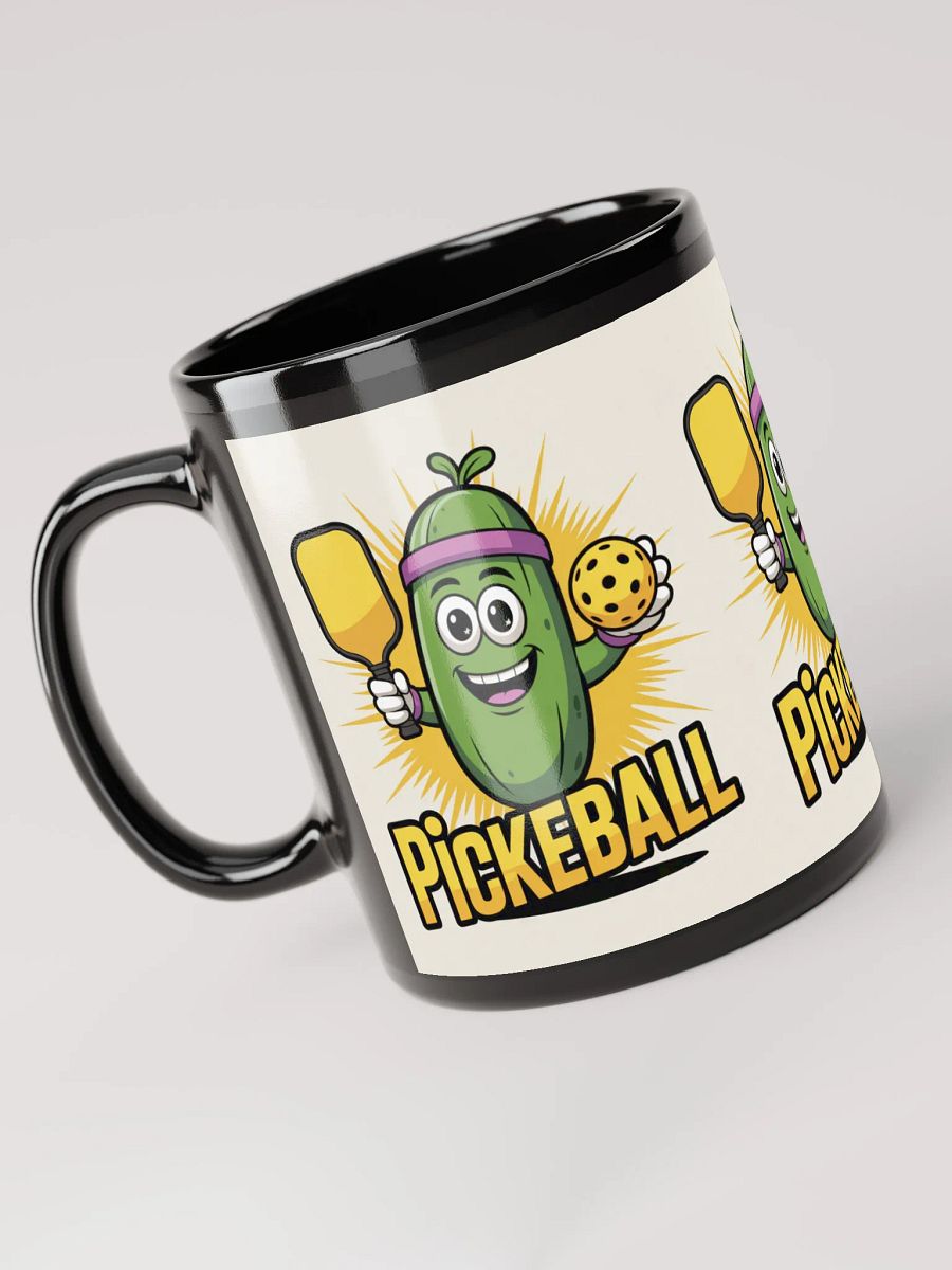 Black Pickleball Pickle Mug – 11oz, 15oz of Sporty Fun product image (5)
