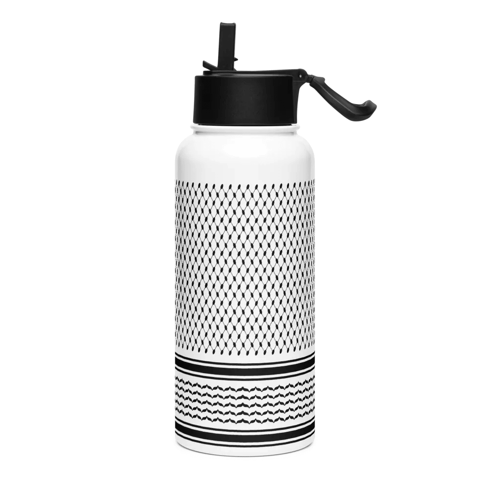 Glossy Black Stainless Steel Water Bottle product image (3)