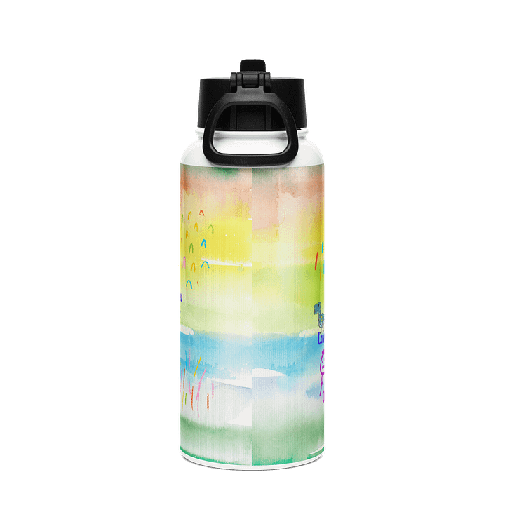 Teacher Appreciation Watercolor Stainless Steel Bottle gift for parents to science teacher product image (2)